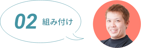 組み付け