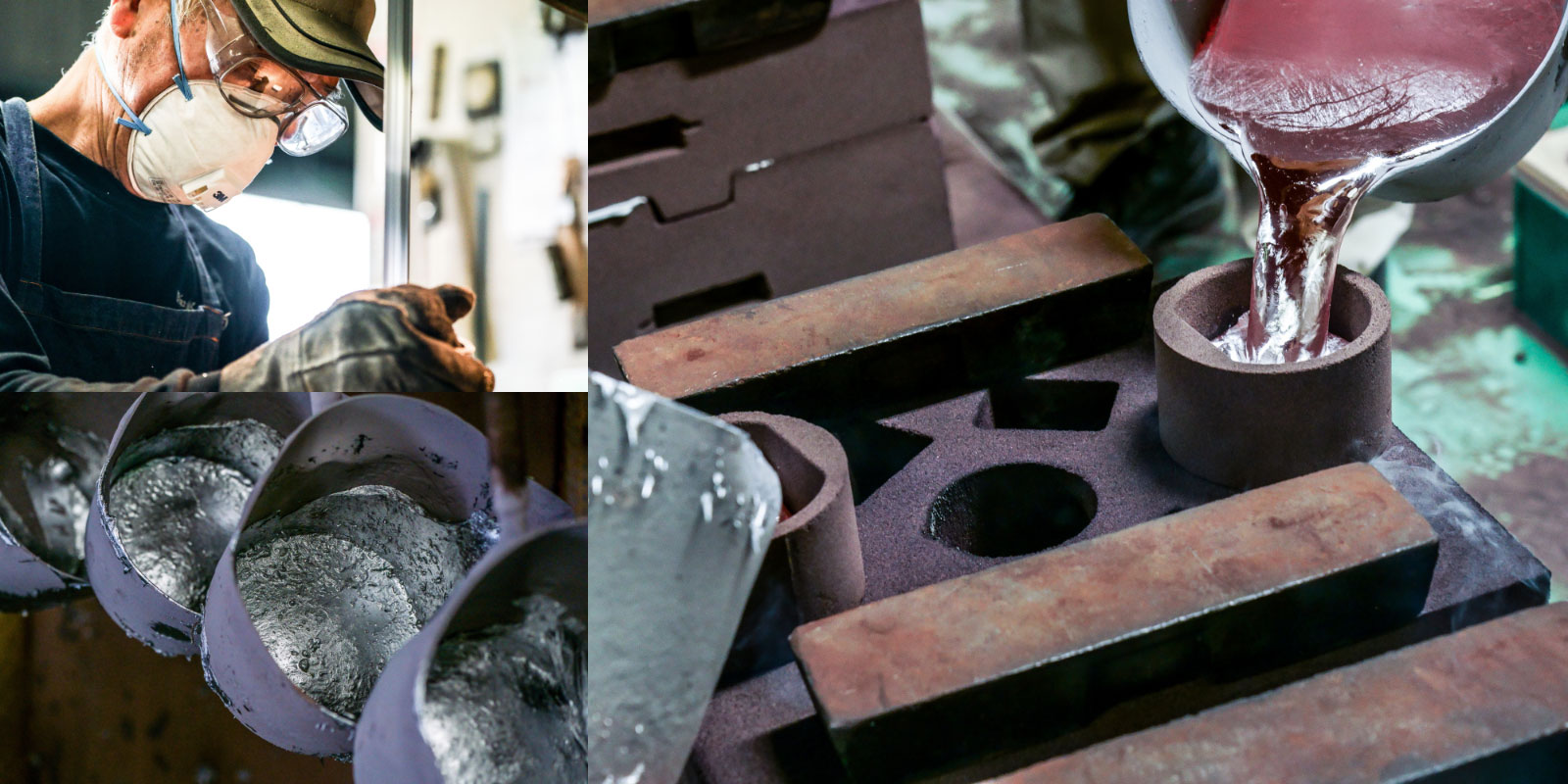 鋳造作業工程 - 昭和軽合金有限会社｜アルミ砂型鋳造の工匠